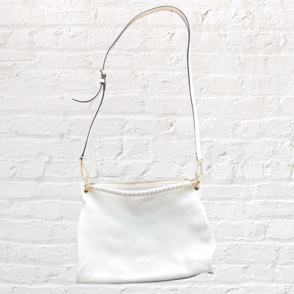 White, Kate Spade, Crossbody/Shoulder Bag.